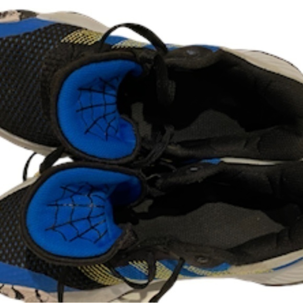 Size 6.5 Adidas D.O.N.ISSUE #1 Basketball Shoes Black Blue Mens Boys - Picture 6 of 7